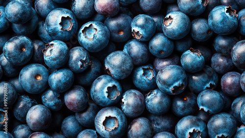 blueberries close up background