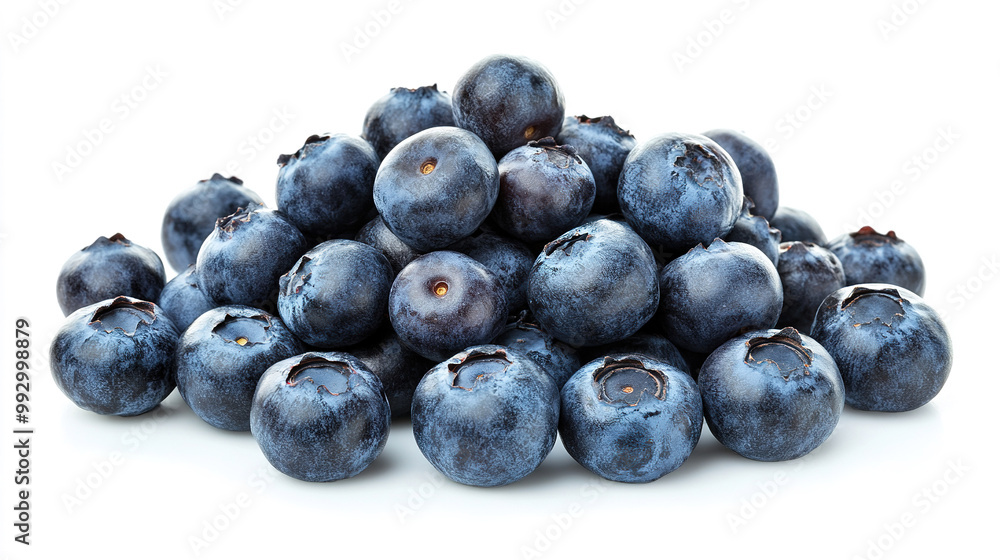 blueberries isolated on white background blueberries isolated on white background