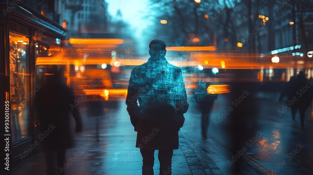 The dark city streets are illuminated by soft dim light, and the camera moves slowly to capture the wonderful effect of interweaving light and shadow, presented in a cinematic style. The dark city streets are illuminated by soft dim light, and the camera moves slowly to capture the wonderful effect of interweaving light and shadow, presented in a cinematic style.