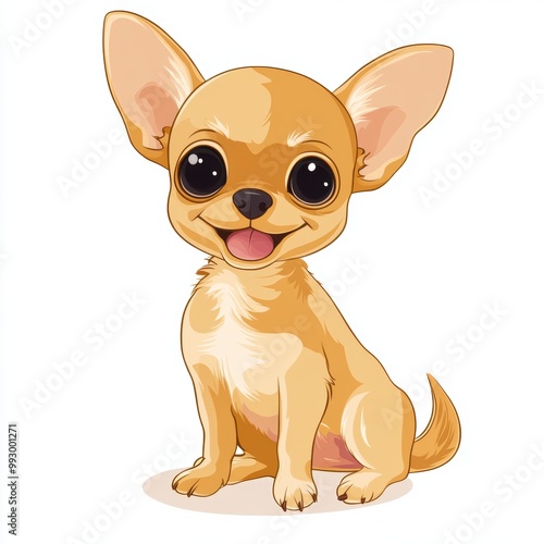 Cute Chihuahua Puppy.