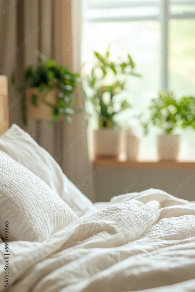 A Person Stretching In Bed Before Sleeping, Promoting Relaxation. The Gentle Movements Help Ease The Body Into Rest A Person Stretching In Bed Before Sleeping, Promoting Relaxation. The Gentle Movements Help Ease The Body Into Rest