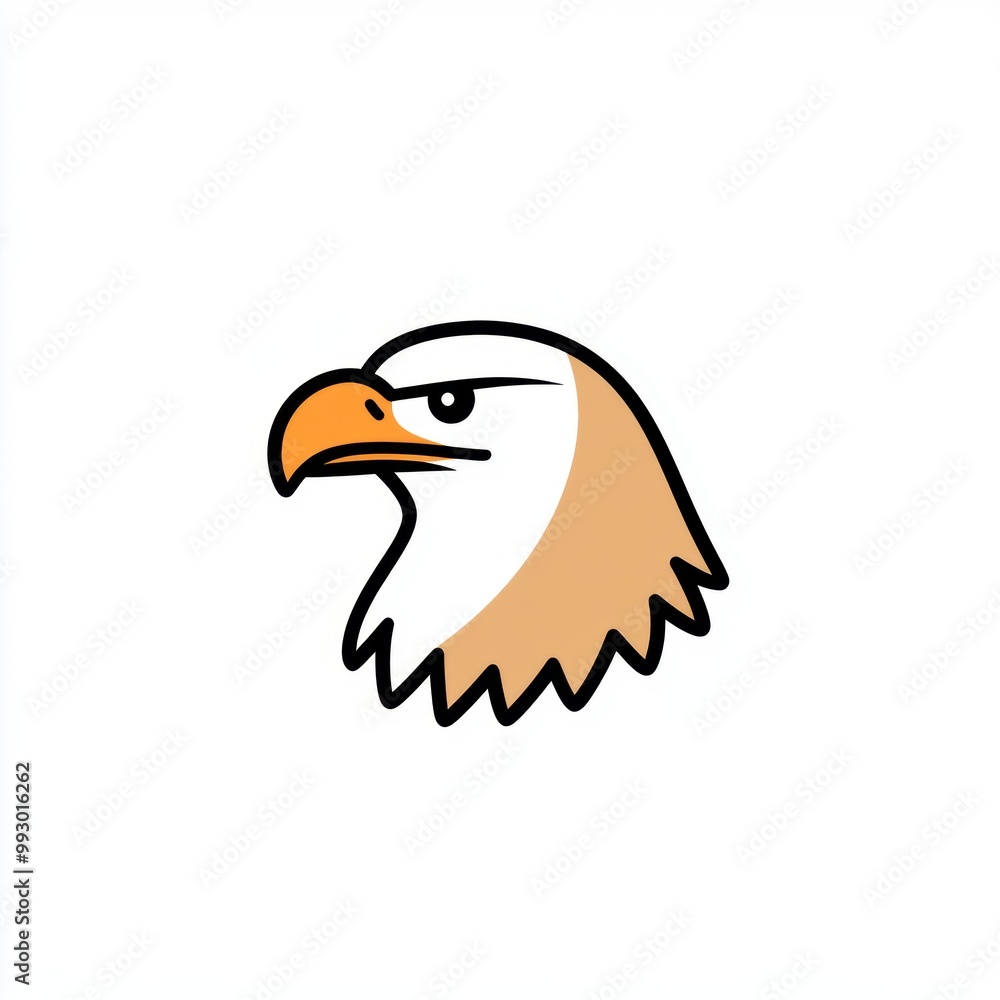 Obraz premium Eagle Head Icon.