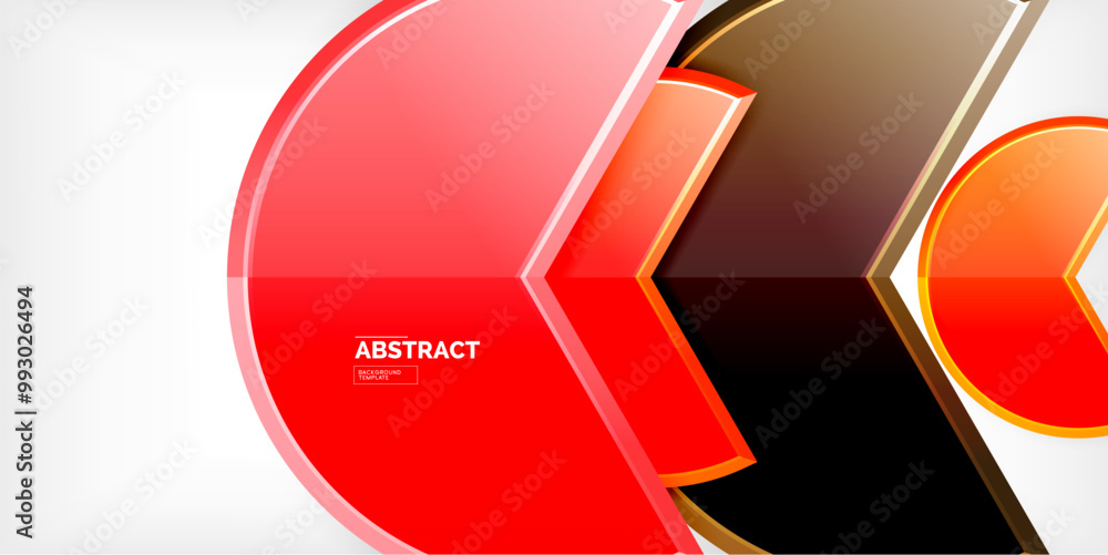 Glass reflective geometric round shapes background. Vector Illustration For Wallpaper, Banner, Background, Card, Book Illustration, landing page Glass reflective geometric round shapes background. Vector Illustration For Wallpaper, Banner, Background, Card, Book Illustration, landing page