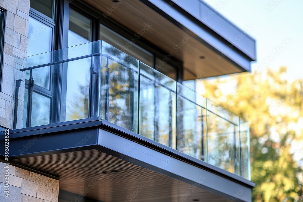 In-depth look at modern glass and metal facade emphasizing ... - Glass And Steel Facade Design