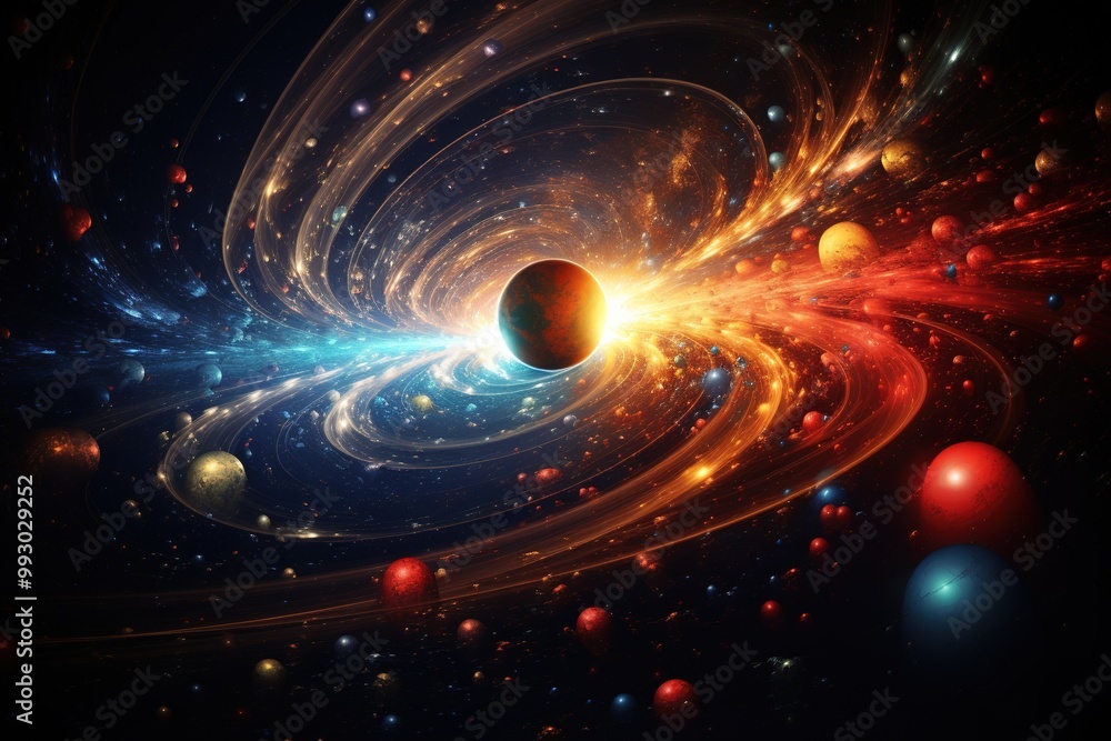 Obraz premium background with space