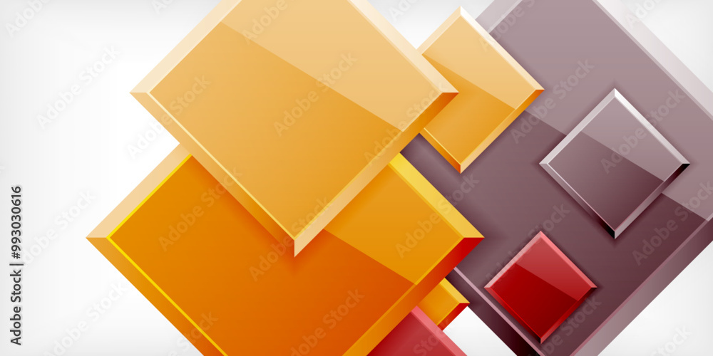 Shiny glossy metallic or plastic square design background. Vector Illustration For Wallpaper, Banner, Background, Card, Book Illustration, landing page Shiny glossy metallic or plastic square design background. Vector Illustration For Wallpaper, Banner, Background, Card, Book Illustration, landing page