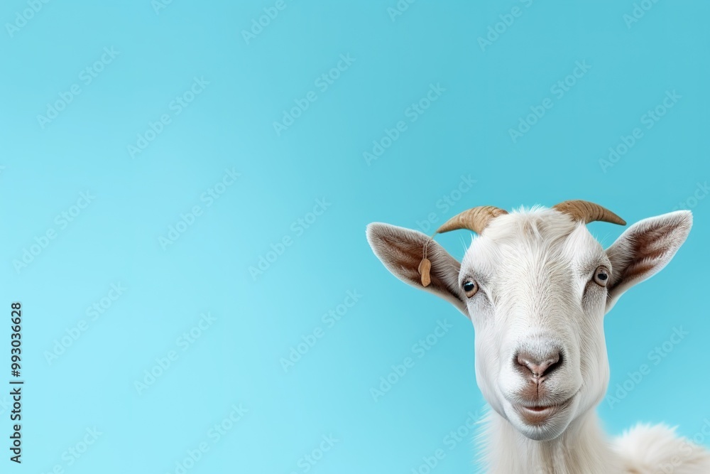 Obraz premium portrait of a goat