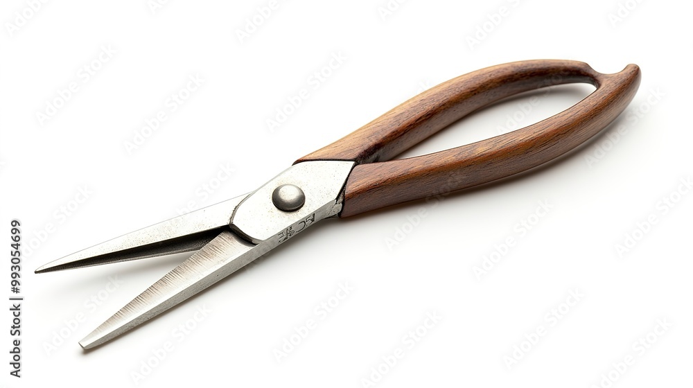garden scissors isolated on white background garden scissors isolated on white background