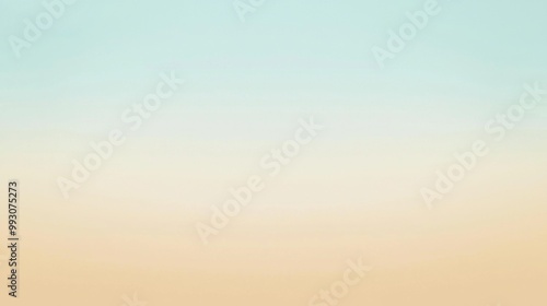 Soft gradient background featuring a harmonious blend of turquoise and beige tones, creating a calming and elegant visual experience