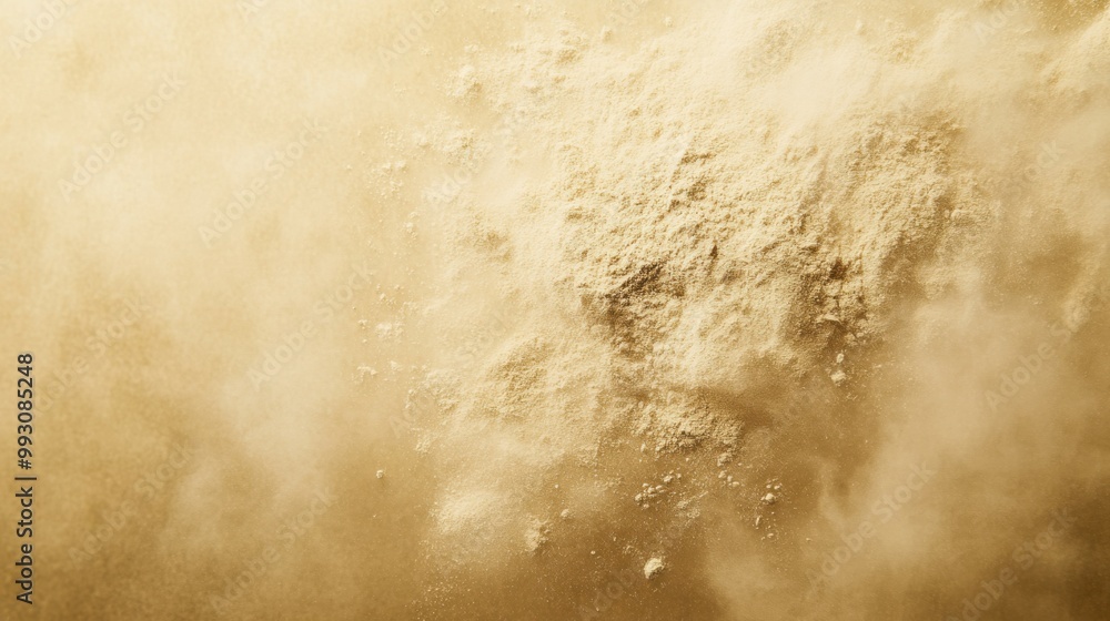 Energizing Beige Maca Root Powder on Dusty Surface Energizing Beige Maca Root Powder on Dusty Surface