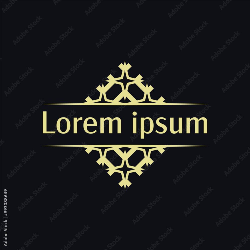Light Yellow Geometric Diamond Frame with Floral Embellishments Great for beauty product labels Light Yellow Geometric Diamond Frame with Floral Embellishments Great for beauty product labels