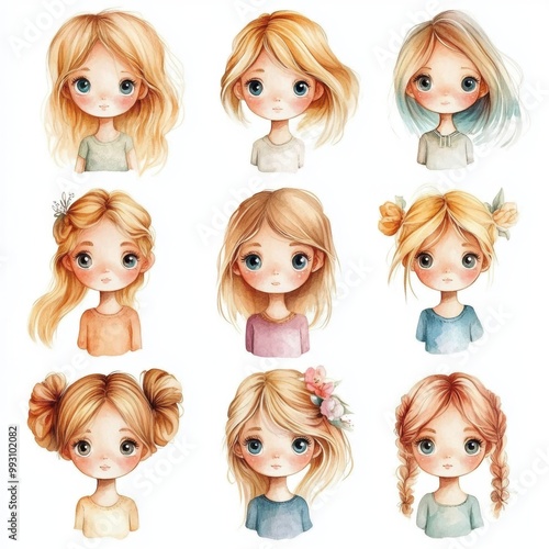 Cute Girl Portraits.