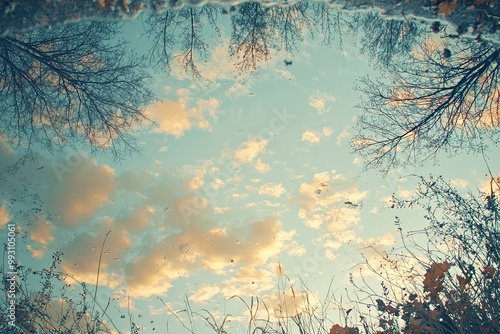 nature trees and flowers