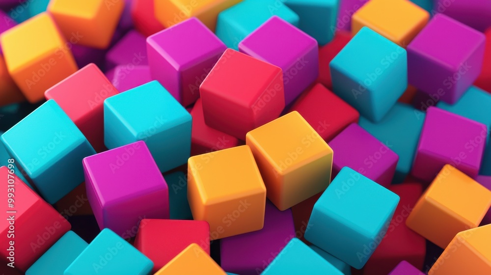colorful cubes background colorful cubes background