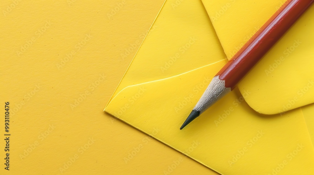 Mail concept with many envelopes on the table Mail concept with many envelopes on the table