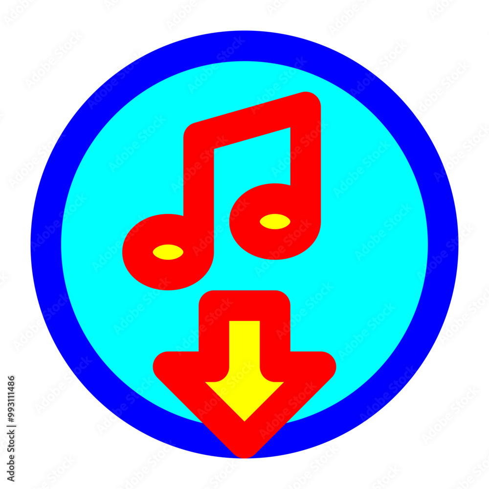 music downloader, music, song, downloading, download, downloader filled color outline music downloader, music, song, downloading, download, downloader filled color outline