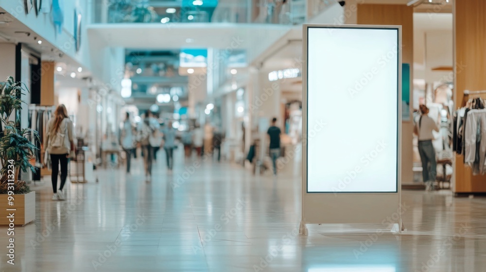 Ideal space for showcasing sales promotions at a shopping center. Ideal space for showcasing sales promotions at a shopping center.