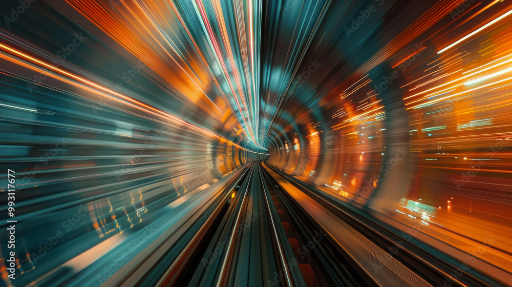 Dynamic speed lines converge in vibrant tunnel, creating sense of motion and energy. interplay of colors evokes excitement and futuristic atmosphere Dynamic speed lines converge in vibrant tunnel, creating sense of motion and energy. interplay of colors evokes excitement and futuristic atmosphere