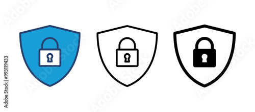 Security icon vector. protection icon. privacy. vpn