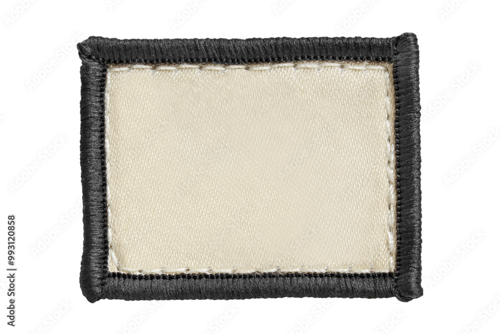 Blank patch isolated Blank patch isolated