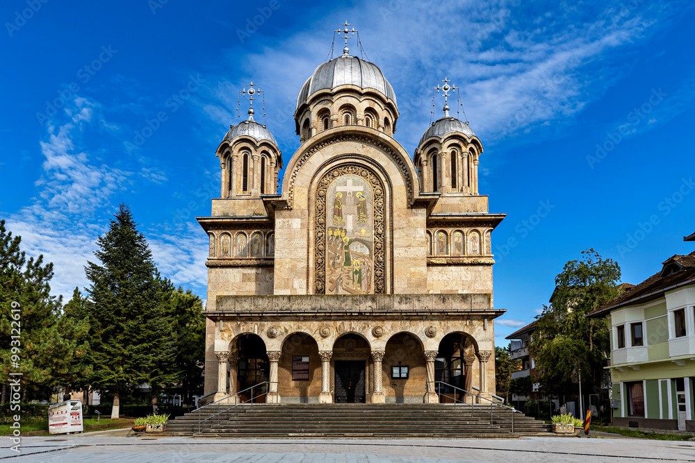 Obraz premium The Orthodox Church of Hunedoara 