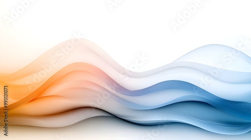 Geometric waves with alternating colors, vector background, fluid motion, abstract sea