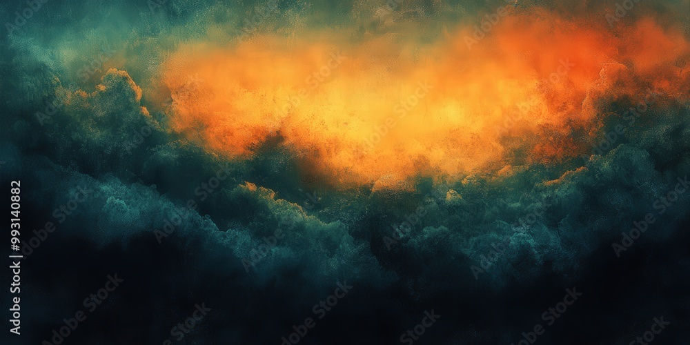 Naklejka premium Abstract Textured Background in Shades of Orange