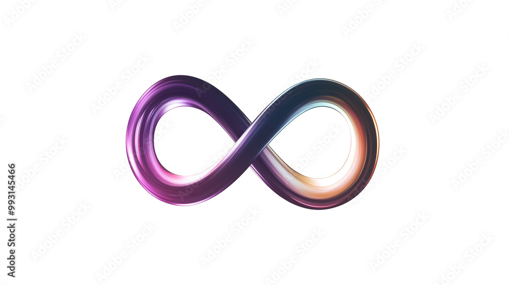 Creative Transparent Infinity Logos for designing purposes. Generative AI. Creative Transparent Infinity Logos for designing purposes. Generative AI.