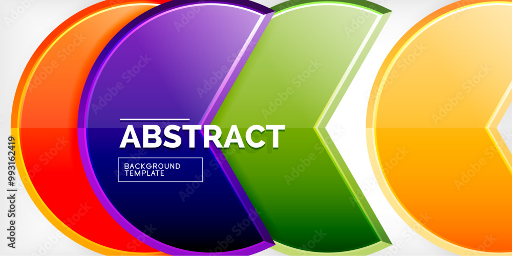 Trendy round shapes with triangular angle design element. Vector Illustration For Wallpaper, Banner, Background, Card, Book Illustration, landing page Trendy round shapes with triangular angle design element. Vector Illustration For Wallpaper, Banner, Background, Card, Book Illustration, landing page