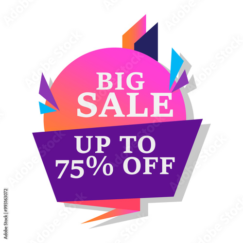 Wallpaper Mural Sale Discount tag set with different percent. Promo price tag design. Product discount festival label collection. Super Sale promotion banner template. Flat sale Vector Illustration. Torontodigital.ca