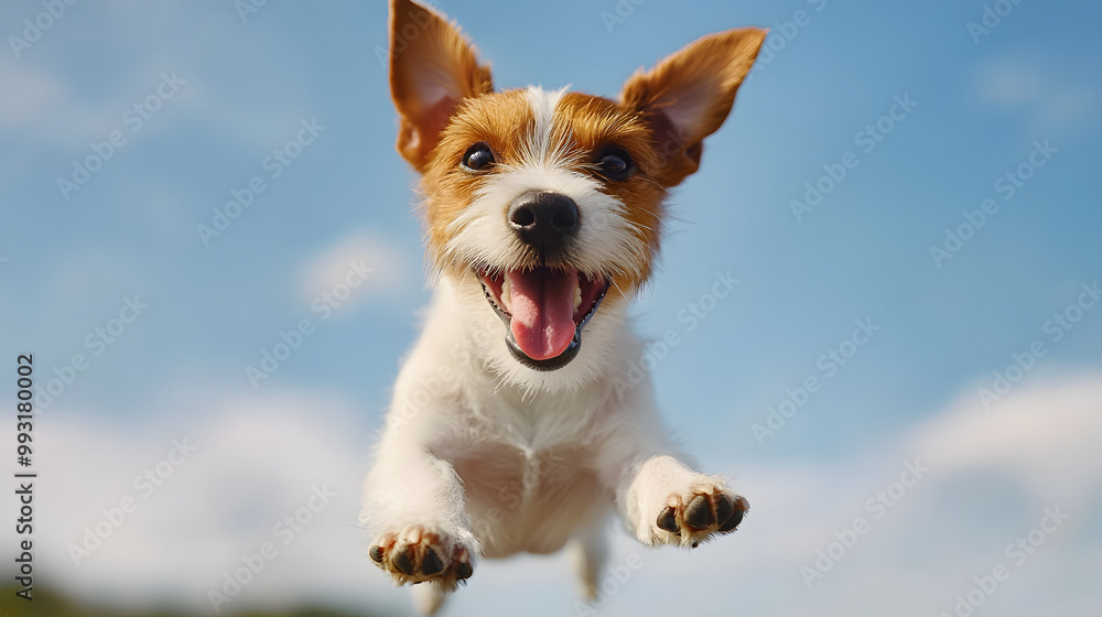 Birthday Joy: A Jack Russell Terrier in Celebration