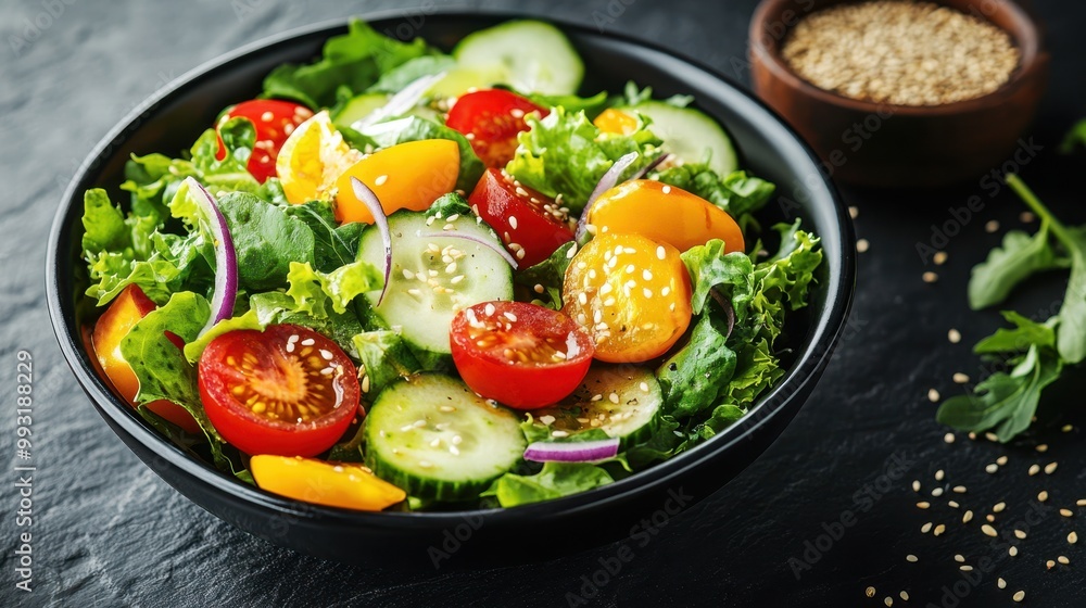 The Fresh Colorful Salad The Fresh Colorful Salad