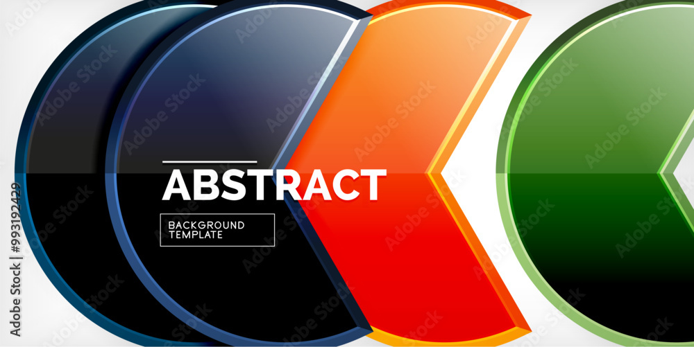 Glass reflective geometric round shapes background. Vector Illustration For Wallpaper, Banner, Background, Card, Book Illustration, landing page Glass reflective geometric round shapes background. Vector Illustration For Wallpaper, Banner, Background, Card, Book Illustration, landing page