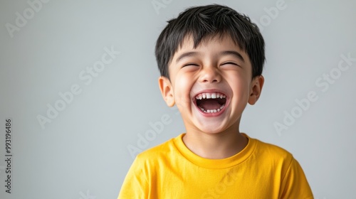 The Joyful Child Laughing