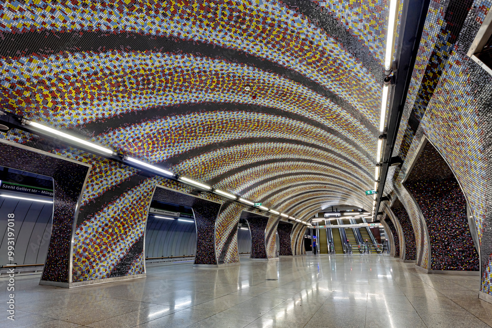 Fototapeta premium The subway of Budapest
