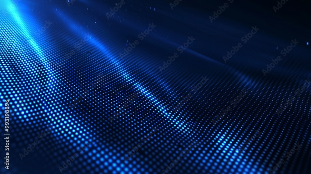 A motion background with light particles of digital waves in cyberspace. Technology and science motion background. A motion background with light particles of digital waves in cyberspace. Technology and science motion background.