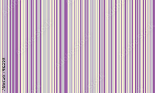 Pattern of vertical stripes, colorful thin and thick lines. Irregular stripe background, vector seamless texture. Abstract striped geometric design in bright colors.