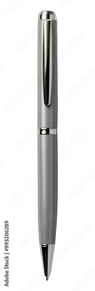 PNG Pen mockup gray silver metal. PNG Pen mockup gray silver metal.
