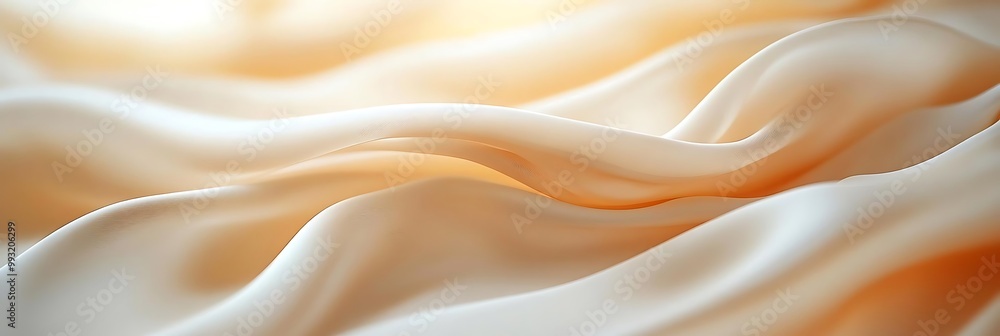 Flowing Beige Abstract Background - An Abstract Image Flowing Beige Abstract Background - An Abstract Image