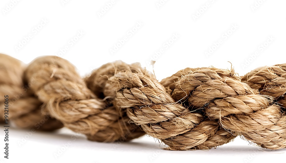 Rope isolated on white background Rope isolated on white background