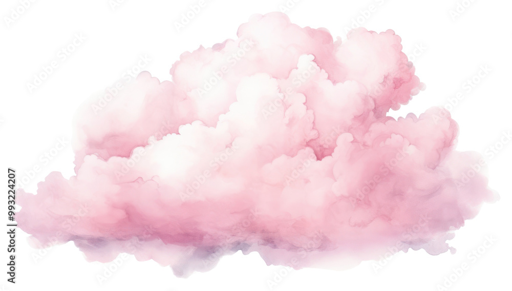 Fototapeta premium PNG Illustration of pink cloud outdoors weather bonfire.