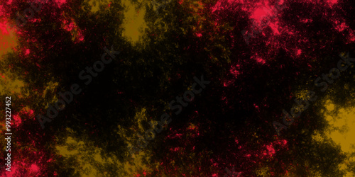 red and orange  colorful dark grunge background. Colorful Stained stony rusty wall background. Vintage paper textured aquarelle. Indigo Black texture of iron concrete texture sand tile dirt old rough.