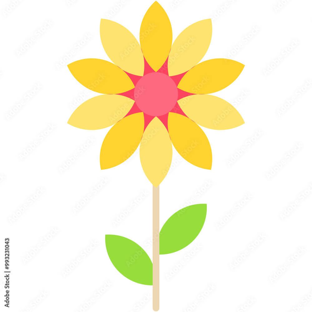 Flower, bloom, summer, flowerbeach, plant Icon Flower, bloom, summer, flowerbeach, plant Icon