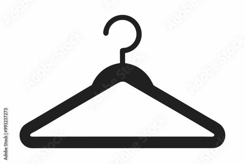 

Hanger icon, Coat rack symbol, Clothes hanger vector

