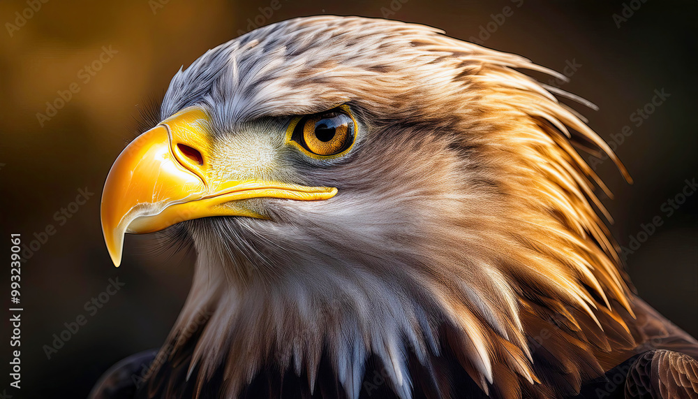 Obraz premium Close up of a eagle