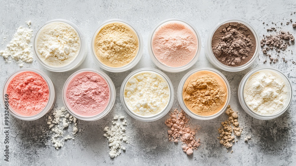 Protein-rich powders and drinks are dietary supplements that support fitness goals. Protein-rich powders and drinks are dietary supplements that support fitness goals.
