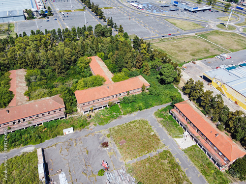 Fotografia Parade ground of the abandoned La Tablada regiment