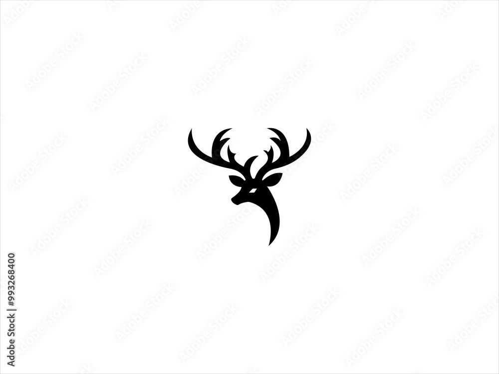Noble Deer logo Emblem of Grace and Tranquility,The Noble Deer logo symbolizes elegance, gentleness, and wisdom. Noble Deer logo Emblem of Grace and Tranquility,The Noble Deer logo symbolizes elegance, gentleness, and wisdom.