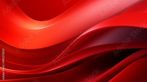 Vibrant abstract red background with smooth gradient and textured patterns, ideal for modern digital wallpapers, website design, and graphic art projects