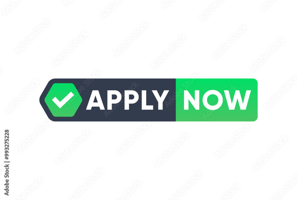 Apply now button template vector design Apply now button template vector design